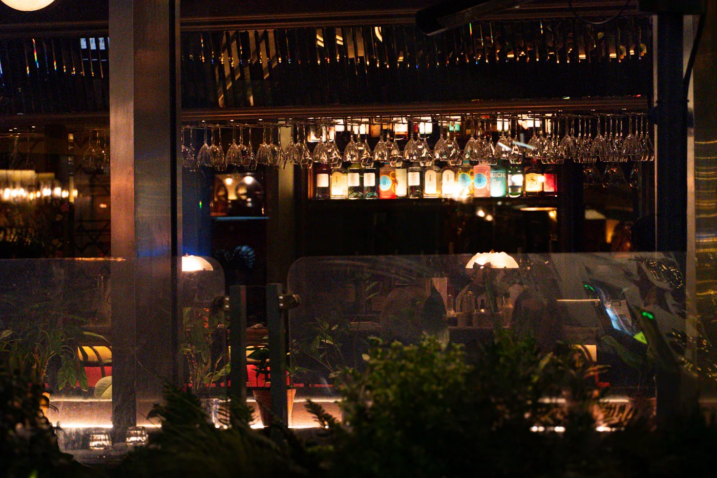 A bar interior illustrating the atmosphere of social gatherings