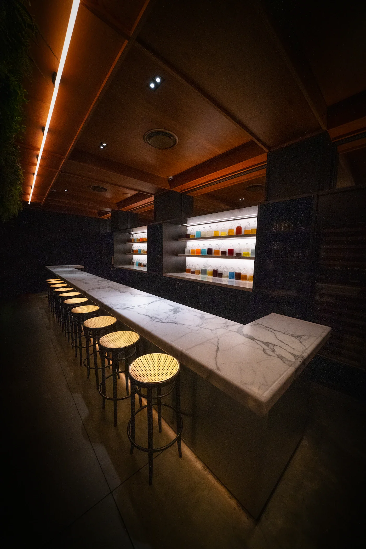 A bar setting used as a hospitality illustration